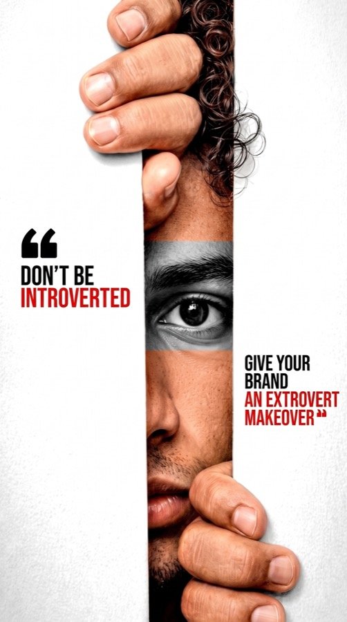 Don't be introverted — give your brand an extrovert makeover