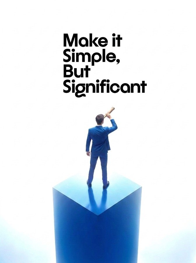 Make it Simple, But Significant
